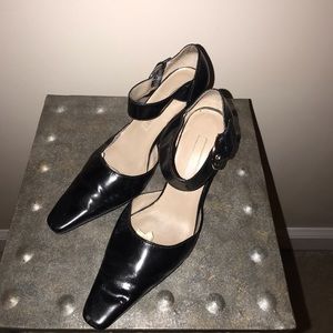 Enzo Angiolini 3inch buckled-ankle strap pump